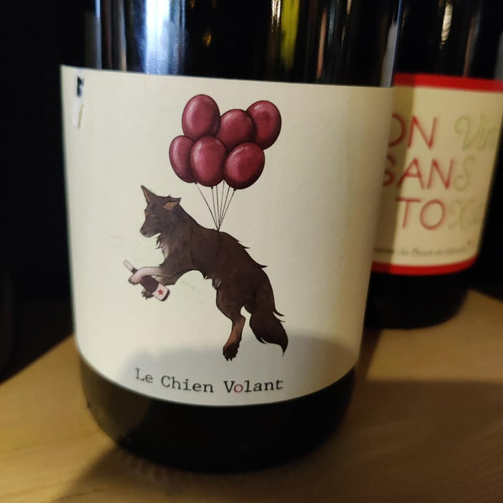 Le chien volant - Domaine Du Bout Du Monde - veronique-vialard-olivier-et-bulle-candon -2022