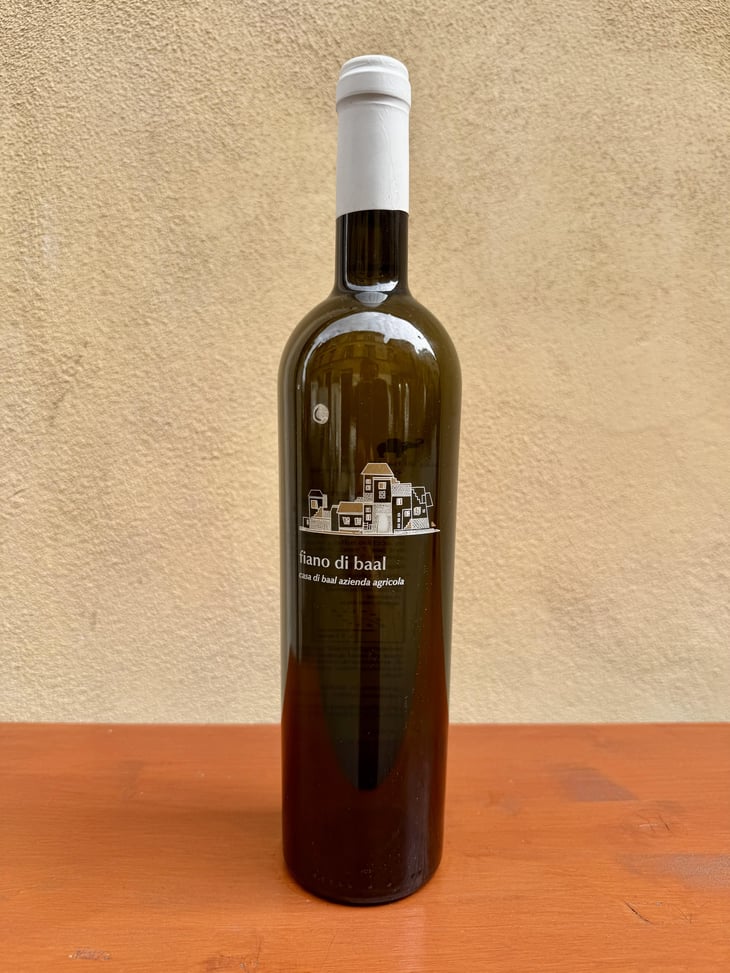 Fiano di baal - Casa di Baal azienda agricola - famiglia-salerno -2022