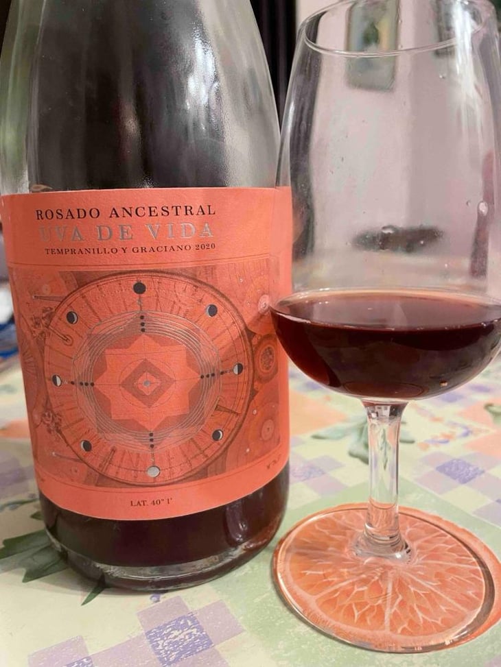 Ancestral Rosado - Uva de Vida - carmen-lopez-luis-ruiz -2020