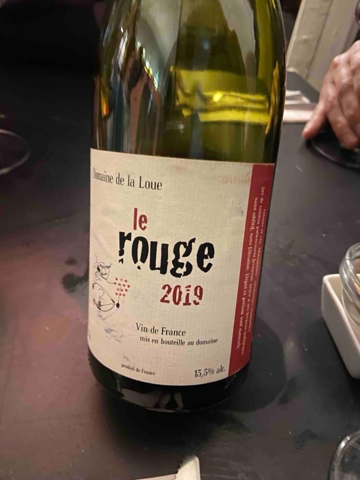 Le rouge 2019 - Domaine de la Loue - catherine-hannoun -2019