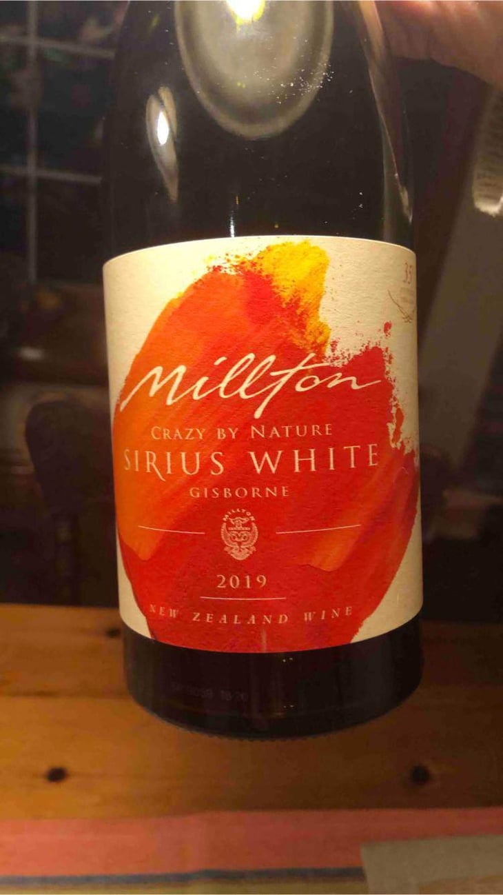 Crazy By Nature Sirius White - Millton Wines - james-annie-millton 