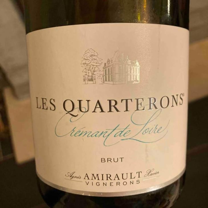 Les Quarterons Crémant de Loire - Domaine Amirault - agnes-xavier-amirault 