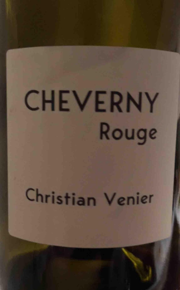 Cheverny rouge - Christian Venier - christian-venier 