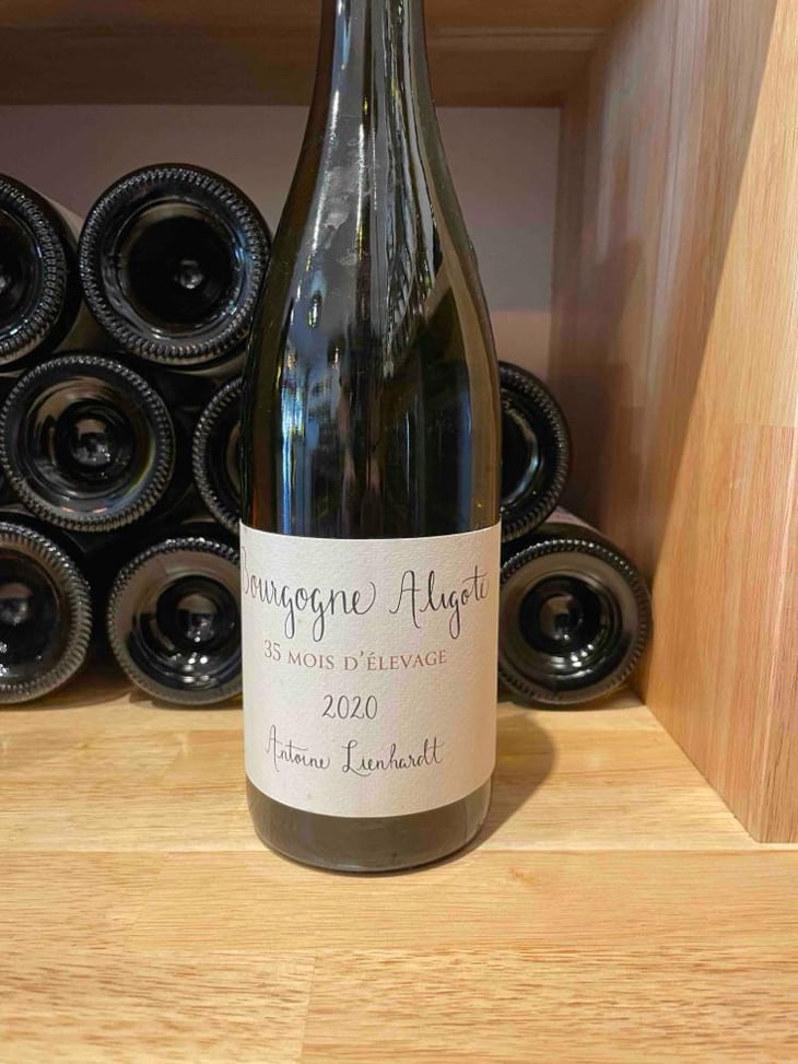 Bourgogne Aligoté 35 mois d’élevage - Antoine Lienhardt - antoine-lienhardt -2020