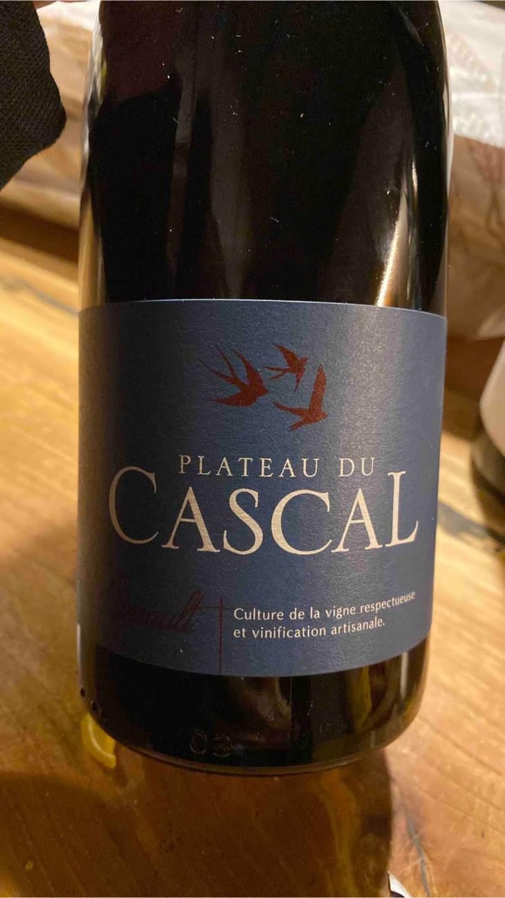 Cinsault 2020 - Plateau Du Cascal - sofi-bataillard-et-julien-veyret -2019