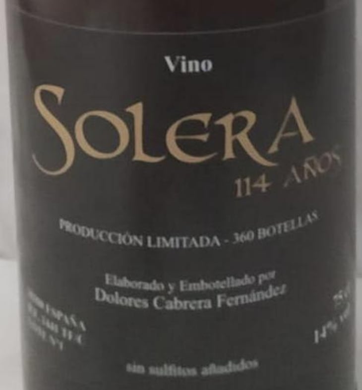 Blanco Solera - Bodega La Araucaria - dolores-cabrera-fernandez 