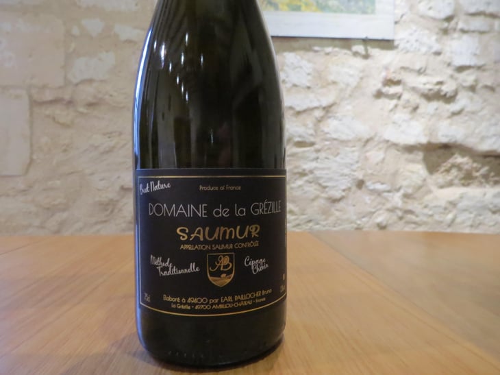 SAUMUR BRUT NATURE - Domaine de la Grézille - bruno-paillocher 