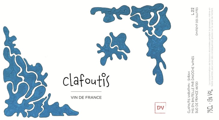 Clafoutis Variation Syrah - Davoche Wines - tess-et-charles -2022