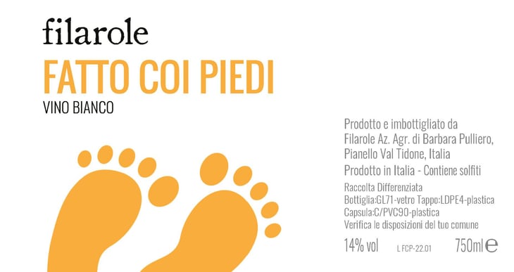 Fatto coi piedi - Filarole - barbara-pulliero-paolo-rusconi -2021