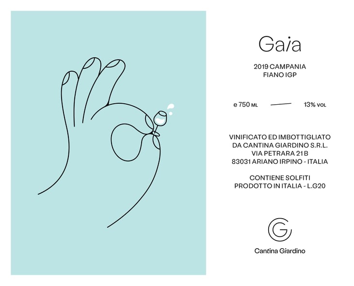 Gaia - Cantina Giardino - antonio-di-gruttola-daniela-de-gruttola -2019