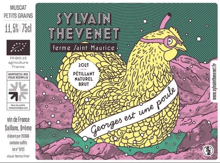 Georges est une poule - Ferme Saint Maurice - sylvain-thevenet -2023