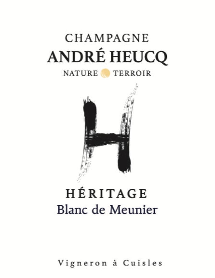 Heritage Blanc de Meunier Brut Nature - Champagne André Heucq - andre-et-fanny-heucq 