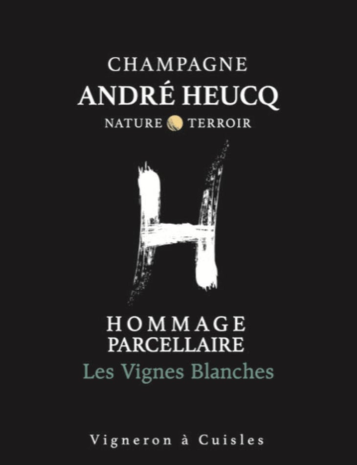 Hommage Parcellaire Les Vigne Blanches Brut Nature - Champagne André Heucq - andre-et-fanny-heucq 