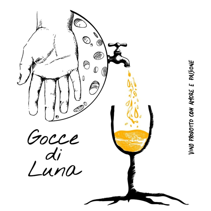 Gocce di Luna Bianco BIB - Fattoria Mani di Luna - rocco-trauzzola-alessandro-de-filippis-simone-lazzarin -2023