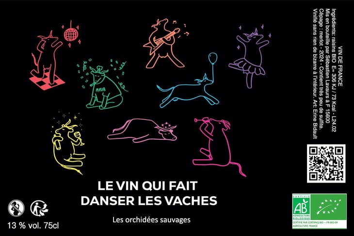 Le vin qui fait danser les vaches - Les Orchidées Sauvages - sebastien-lavaurs -2022