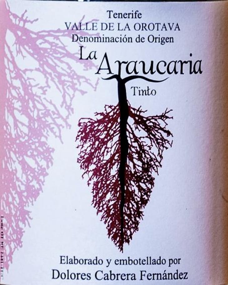 La Araucaria Tinto - Bodega La Araucaria - dolores-cabrera-fernandez 