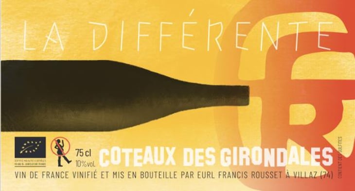 La différente - Coteaux des Girondales - francis-rousset 