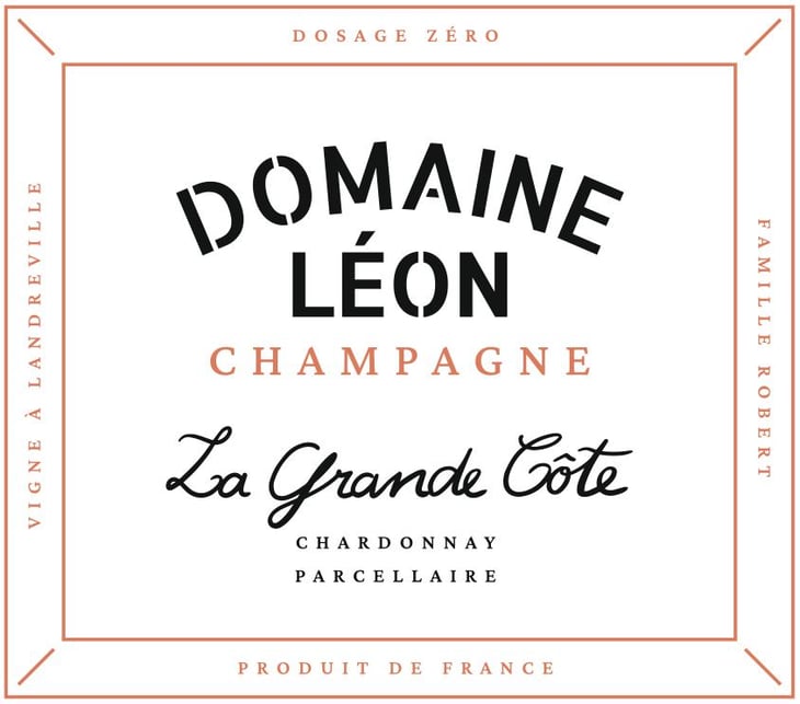 La Grande Côte Dosage Zéro - Domaine Léon - clement-robert 