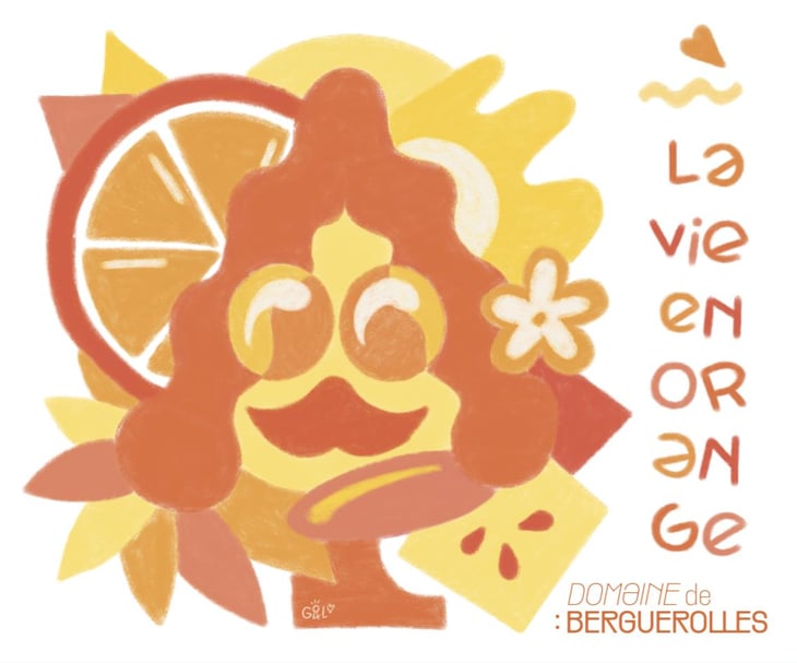 La Vie En Orange - Domaine De Berguerolles - mathieu-manifacier 