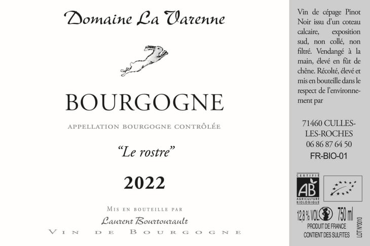 Le Rostre - Domaine La Varenne - laurent-bourtourault 