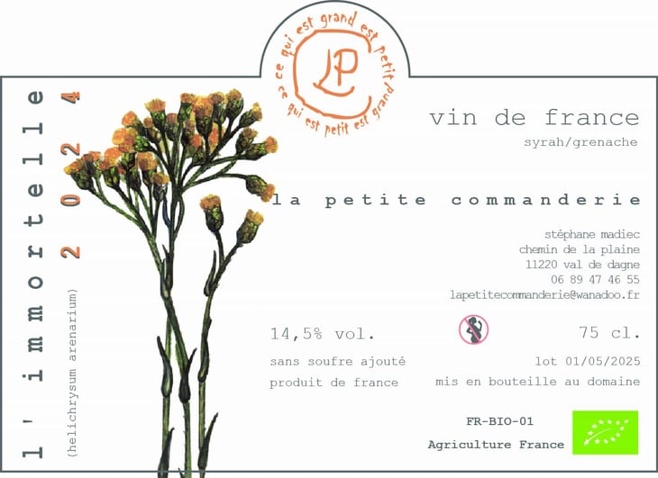 L'Immortelle - La Petite Commanderie - stephane-madiec 