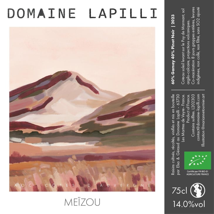 Meïzou - Domaine Lapilli - elsa-provenzale-geraud-dubuis -2023