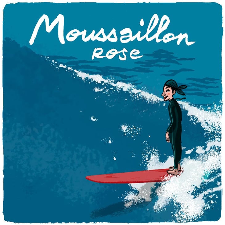 Moussaillon Rose - l’Abri - franck-pasquier -2024