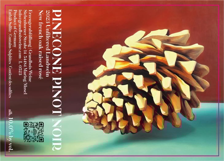 Pinecone Pinot Noir Rosé - Grandbois Weine - tanja-philippe-grandbois -2023