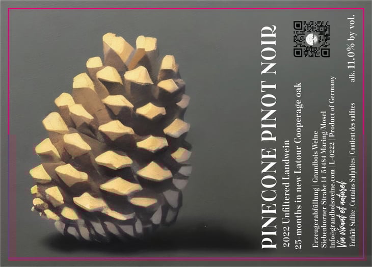 Pinecone Pinot Noir Rouge - Grandbois Weine - tanja-philippe-grandbois -2022