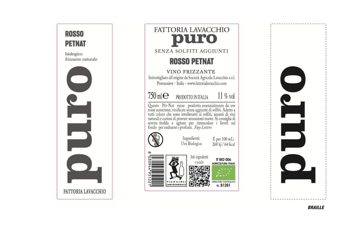 PURO PétNat Rosso - Fattoria Lavacchio Biowinery - faye-lottero-5c 