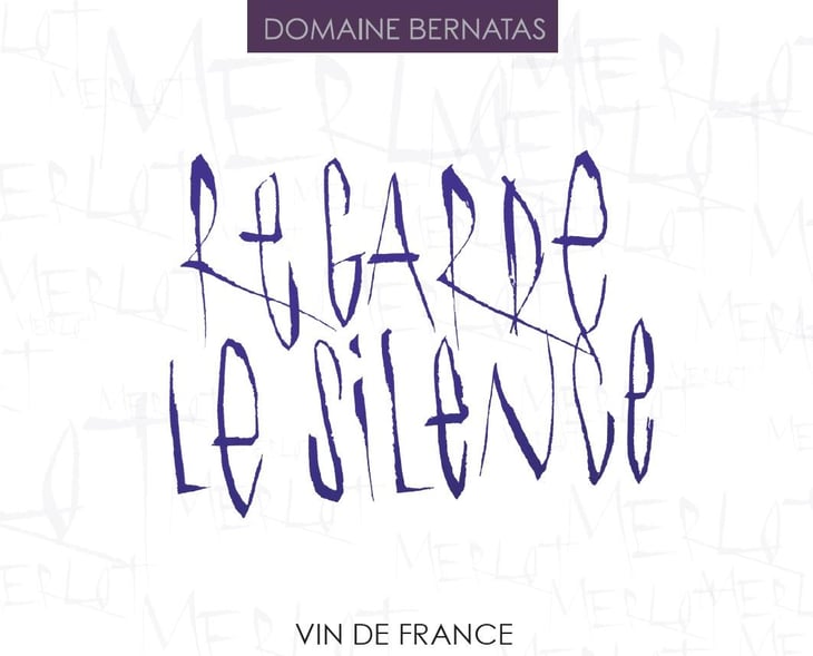 Regarde le silence Merlot - Domaine Bernatas - stephane-jerome-bernatas 
