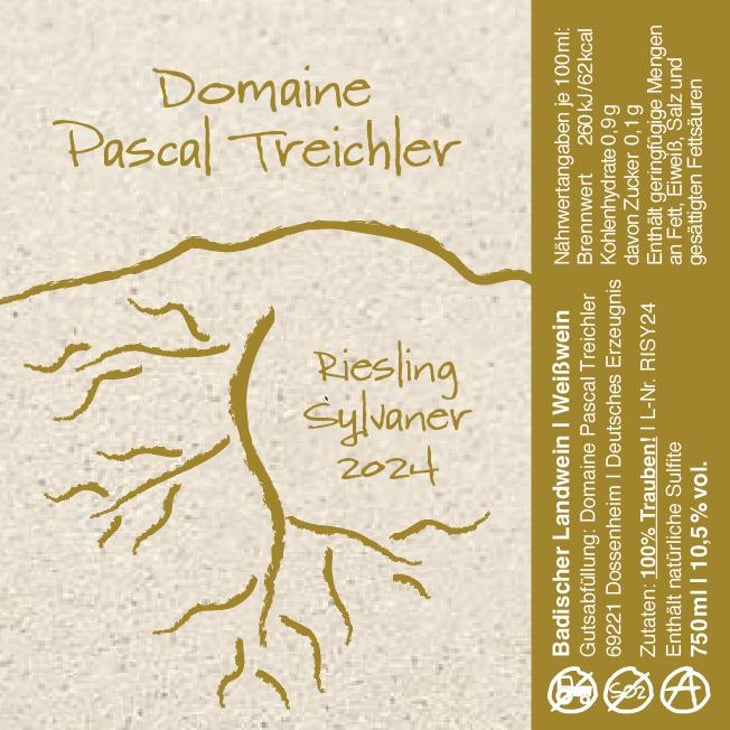 Riesling Sylvaner - Domaine Pascal Treichler - pascal-treichler -2024