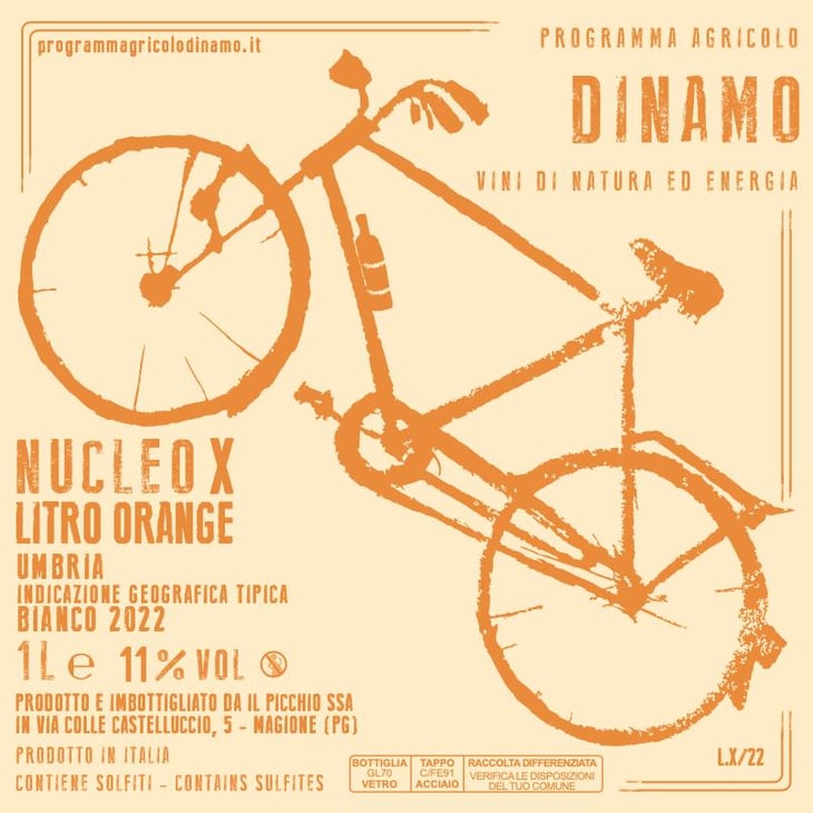 Nucleo X Orange - Programma Agricolo Dinamo - danilo-marcucci-rachele-simone-danilo-nofrini -2022