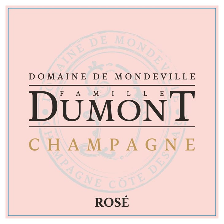 Rosé - Domaine de Mondeville - Champagne Dumont - famille-dumont 