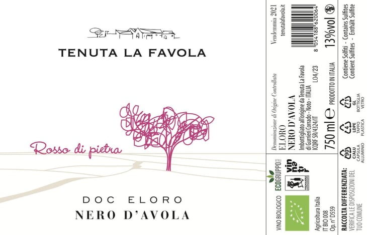Rosso di Pietra - Tenuta La Favola - corrado-gurrieri -2021