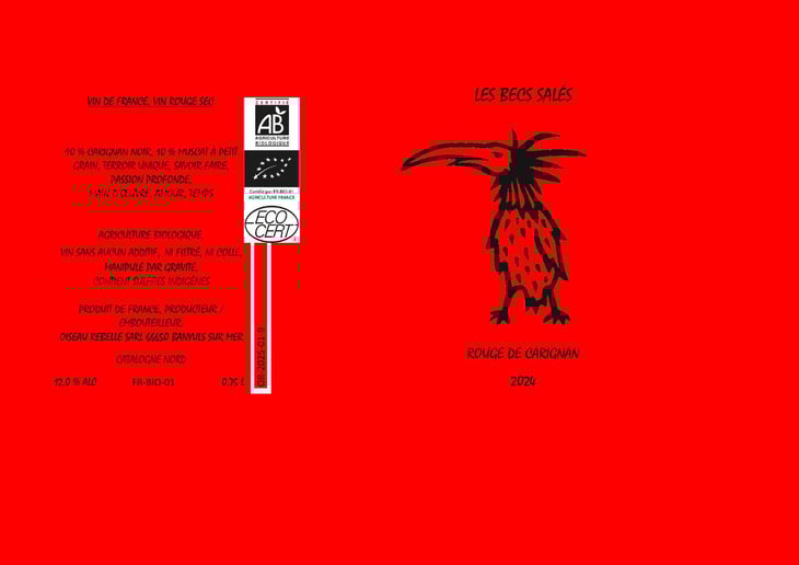 Rouge de Carignan - Oiseau Rebelle - guido-melanie-hube -2024