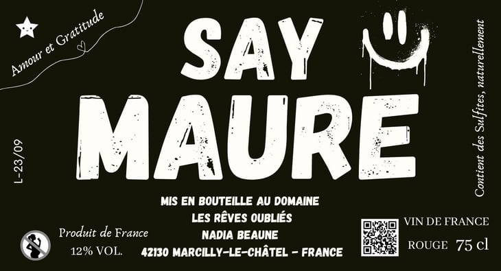 SAY MAURE - Les Rêves Oubliés - nadia-beaune -2022