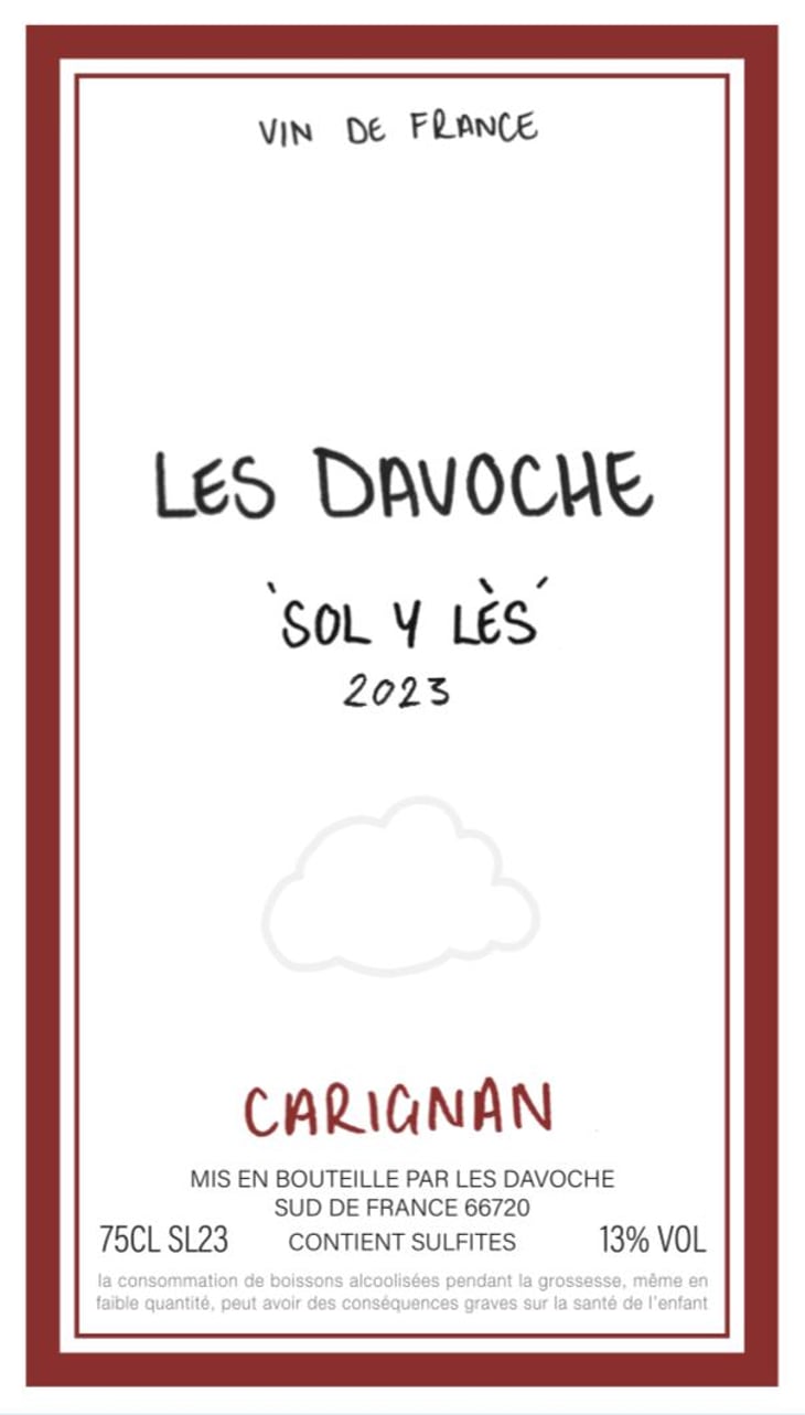Sol y Lès - Davoche Wines - tess-et-charles 