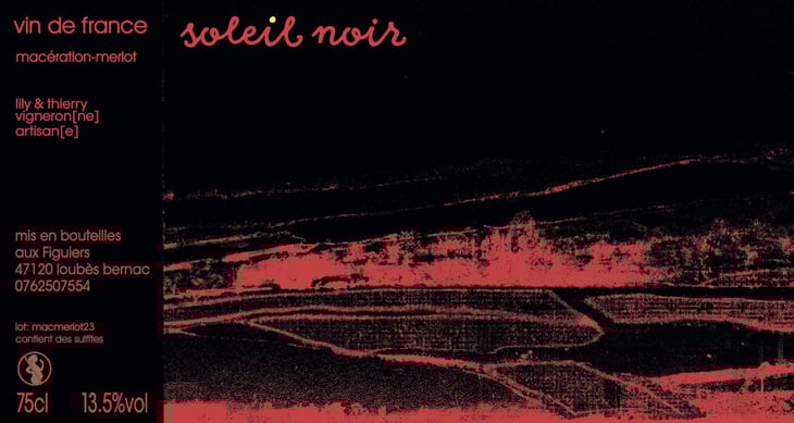 Soleil Noir - clos des figuiers - lily-et-thierry-pluquet -2023