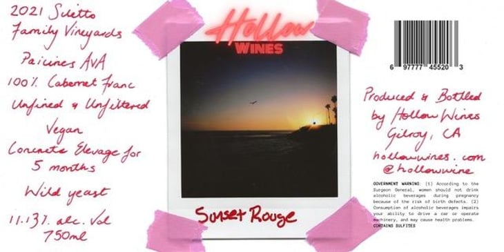 Sunset Rouge - Hollow Wines - quinn-hobbs 