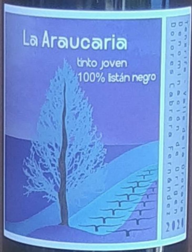 Tinto joven - Bodega La Araucaria - dolores-cabrera-fernandez 
