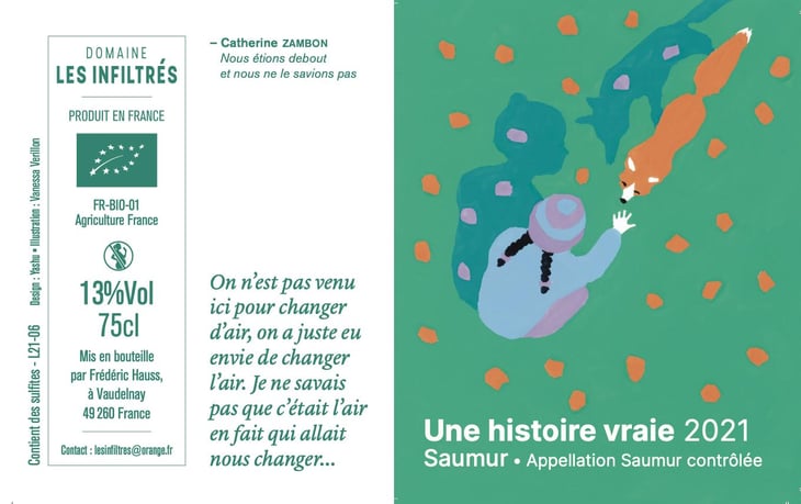 Une Histoire Vraie Blanc - Les Infiltrés - frederic-hauss 