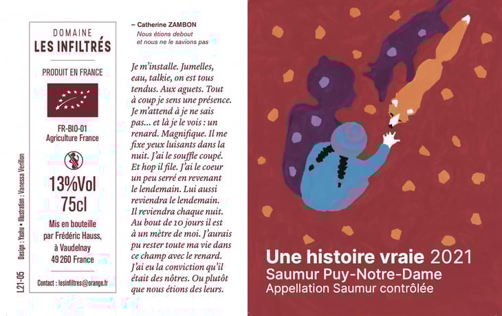 Une Histoire Vraie Rouge - Les Infiltrés - frederic-hauss 