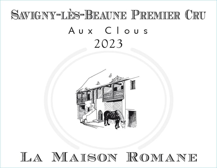 Savigny les Beaune 1er cru "Aux Clous" - La Maison Romane - victorine-oronce-de-beler -2023