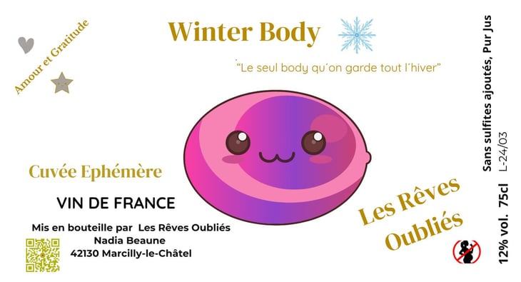 Winter Body - Les Rêves Oubliés - nadia-beaune -2024