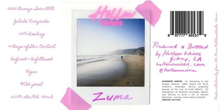 Zuma - Hollow Wines - quinn-hobbs 
