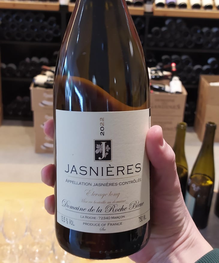 Jasnières Elevage long - Domaine de la Roche Bleue - sebastien-cornille -2022