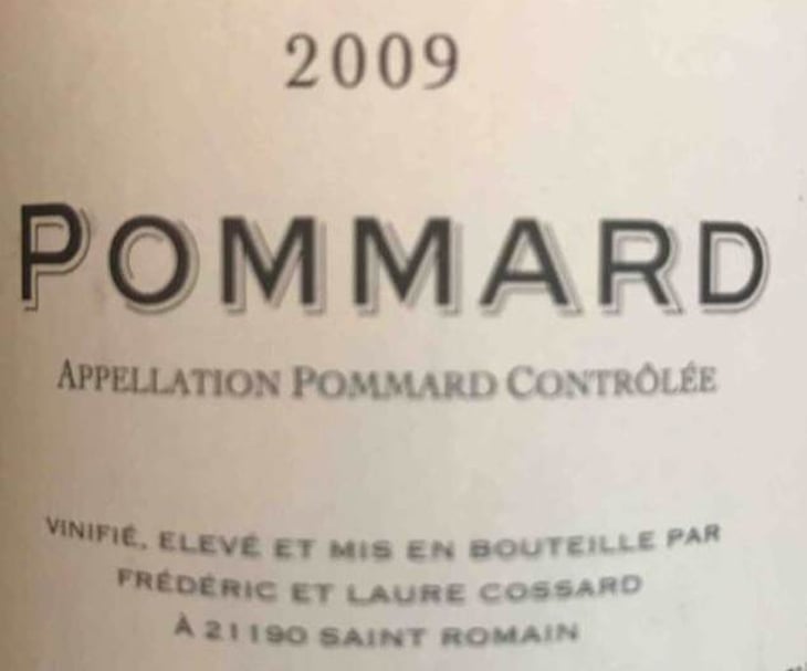 Pommard - Domaine de Chassorney - frederic-cossard 