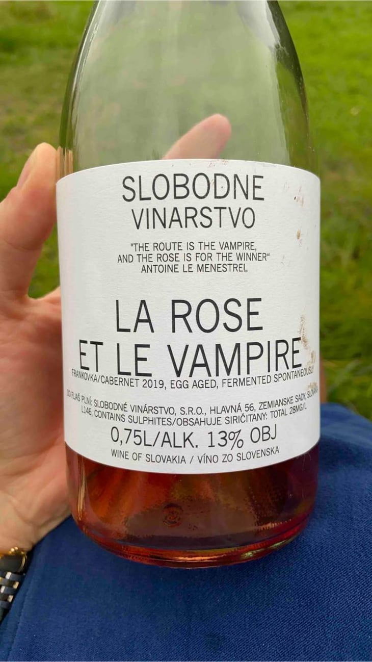 La Rose Et Le Vampire - Slobodné Vinárstvo - Majer Zemianske Sady - michal-kuropka-agnes-lovecka-katarina-kuropkova 