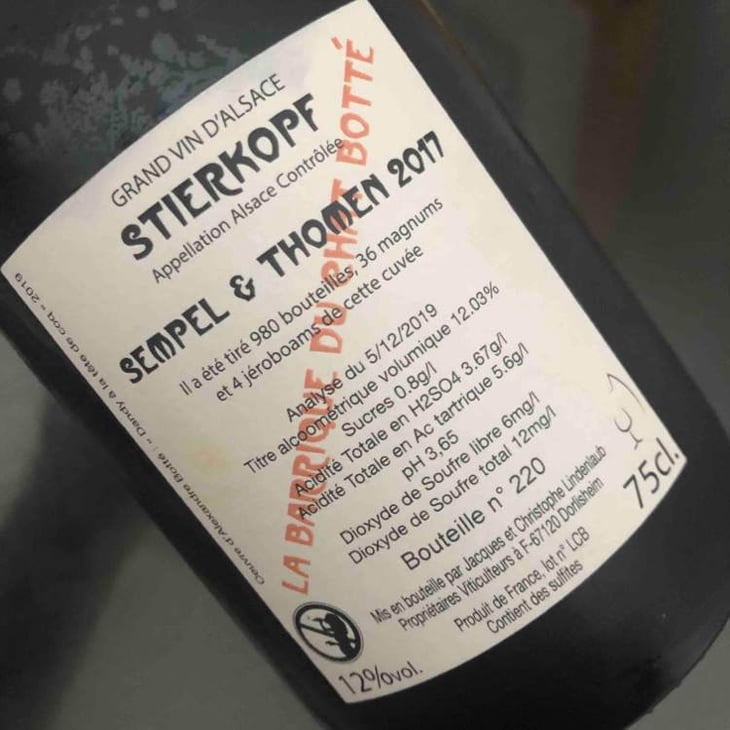 Stierkopf (rouge) - Lindenlaub - christophe-lindenlaub 